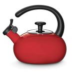 6-Cup Whistling Teakettle in Red