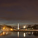 Looking out at the National Mall from Capitol Reflecting Pool