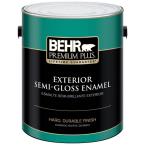 1-Gal. Ultra Pure White Semi-Gloss Enamel Exterior Paint