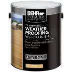 1-Gal. Natural Wood Finish Premium Transparent Weatherproofing