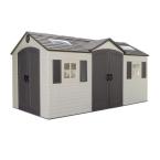 15 ft. x 8 ft. Double Door Storage Shed