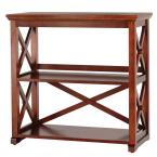 Brexley Chestnut 2-Shelf Bookcase