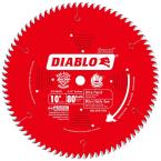 10 in. x 80 Tooth Carbide Circular Saw Blade