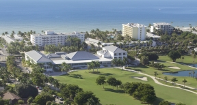 The Naples Beach Hotel & Golf Club is located at 851 Gulf Shore Blvd. North in Naples.