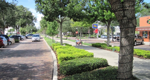 West Orange Trail in downtown Winter Garden