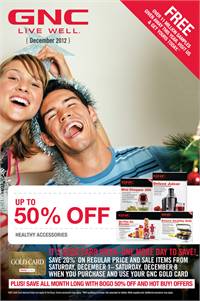 GNC - Sports Nutrition Mailer