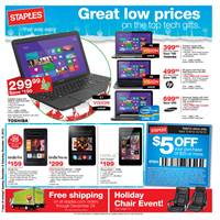 Staples - 12/9 Weekly Ad