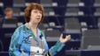 EU foreign policy chief Catherine Ashton addresses the European Parliament in Strasbourg in September.