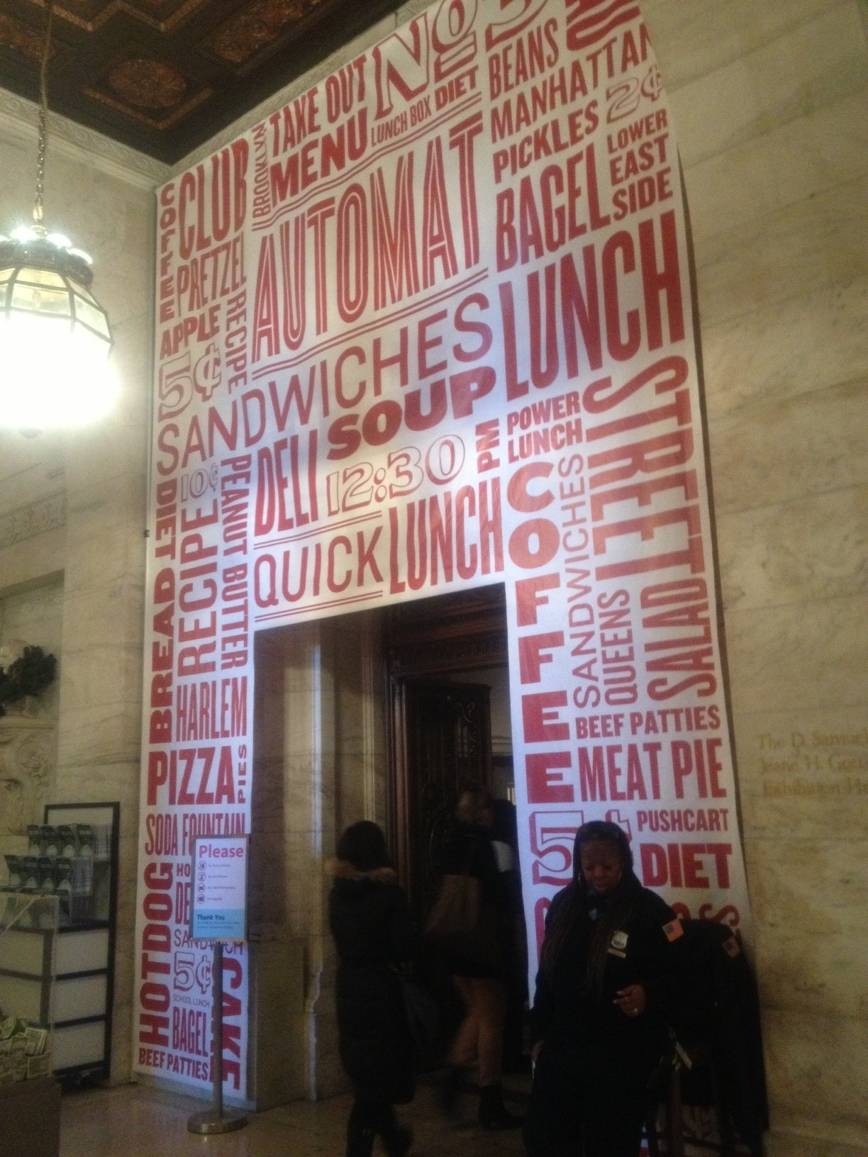 The New York Public Library’s Free Exhibits: <cite>Lunch Hour NYC</cite>