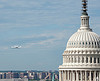 Shuttle Discovery flies by the U.S. Capitol Building by USCapitol