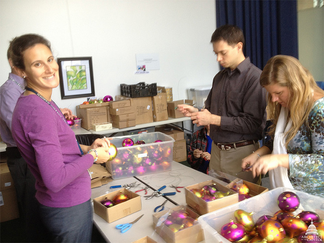 USBG staff prepare for Season's Greenings