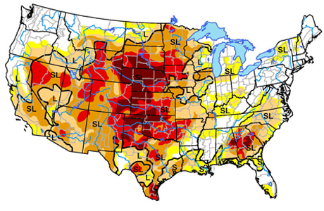 U.S. Drought Monitor Update for December 4, 2012 