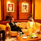 Photo: Deputy Secretary of State Thomas Nides, center left; and U.S. Consul General to Dubai Rob Waller, left; meet with the Ruler of Dubai, Sheikh Mohammed bin Rashid Al Maktoum, during the Global Entrepreneurship Summit (GES) in Dubai, United Arab Emirates, December 12, 2012. [State Department photo/ Public Domain]