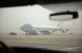 Air Force One Is Surrounded By Fog