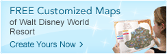 FREE Customized Maps of Walt Disney World Resort.  Create yours now!