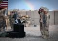 Deployed paratroopers say farewell to two of their own