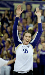 Krista Vansant took a big step in her second season at Washington, helping the Huskies reach the Regional semifinals.