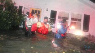 Paramedic Sean Reilly of Holy Name Medical Center discusses Hurricane Sandy