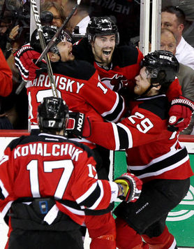 New Jersey Devils vs. New York Rangers Game 6 of the Eastern Conference Stanley Cup Finals.