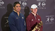 Heisman hopes for Te'o and Manziel