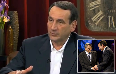 Mike Krzyzewski Joe Paterno