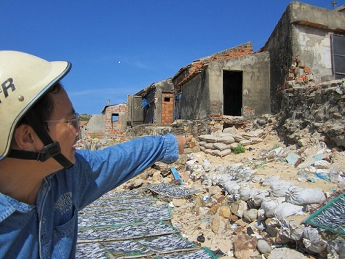 Photo of Erosion in Binh Dinh Province, Viet Nam