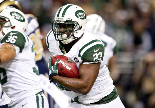 The Jets are 6-0 when Shonn Greene rushes for 100 yards.