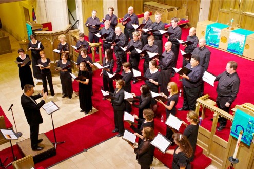 St. Martin's Choir: A shot from last year's holiday concert. Photo from the choir.