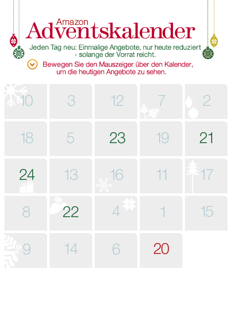 Amazon Adventskalender