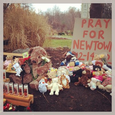 Photo: Erin Burnett is live in Newtown, CT with special coverage of the Sandy Hook elementary school shooting and vigil. 