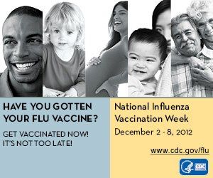 Photo: As NIVW draws to a close, CDC wants to emphasize that flu vaccination shouldn’t. As long as flu is still circulating, it’s not too late to get your flu vaccine. For more information about flu vaccination, visit:  http://go.usa.gov/g55G