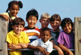 Children on playground