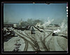 General view of one of the classification yards of the Chicago and Northwestern Railroad, Chicago, Ill. (LOC) by The Library of Congress