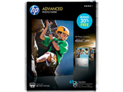 HP Advanced Glossy Photo Paper-50 sht/Letter/8.5 x 11 in