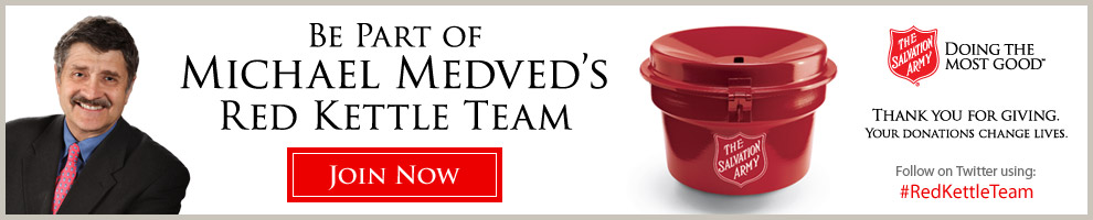 Be part of Michael Medved's Red Kettle Team