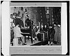 [Portrait of Count Basie, Ray Bauduc, Bob Haggart, Harry Edison, Herschel Evans, Eddie Miller, Lester Young, Matty Matlock, June Richmond, and Bob Crosby, Howard Theater, Washington, D.C., ca. 1941] (LOC) by The Library of Congress