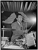 [Portrait of Gene Krupa, 400 Restaurant, New York, N.Y., ca. June 1946] (LOC) by The Library of Congress