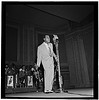 [Portrait of Louis Armstrong, Carnegie Hall, New York, N.Y., ca. Feb. 1947] (LOC) by The Library of Congress