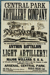 Image: Central        Park Artillery Company