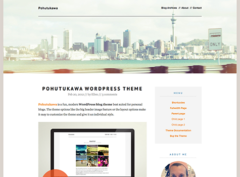 Pohutukawa Premium WordPress Theme