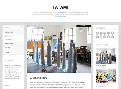 Tatami Premium WordPress Theme