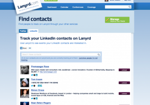 LinkedIn Lanyrd