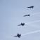 US Navy Blue Angels enter Baltimore Harbor