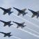 US Navy Blue Angels enter Baltimore Harbor