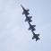 US Navy Blue Angels enter Baltimore Harbor