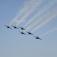 US Navy Blue Angels enter Baltimore Harbor