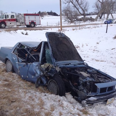 Photo: BREAKING: Terrible news to report this evening. A hit-and-run accident right outside of Kearney sends one to the hospital.