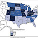 Figure 1: Percentage of Electricity Generated from Coal by State, 2010