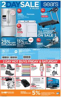 Sears - 2 Day Sale