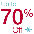 Up to 70% Off